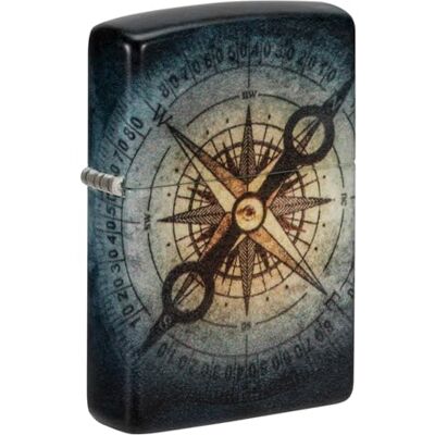 Zippo Briquet Tempête Motif Boussole Fantôme, 540°, Impression Color Image, Rechargeable, Réutilisable, Coupe-vent, Coffret Cadeau, Fabriqué Aux États-Unis Zippo Briquet Tempête Motif Boussole Fantôme, 540°, Impression Color Image, Rechargeable, Réutilisable, Coupe-vent, Coffret Cadeau, Fabriqué Aux États-Unis