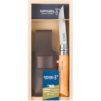 OPINEL INOX N°08 Couteau adulte Naturel OPINEL INOX N°08 Couteau adulte Naturel