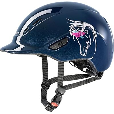 Uvex kidoxx Casque d'équitation léger pour enfant Ajustement individuel Ventilation optimale Design Uvex kidoxx Casque d'équitation léger pour enfant Ajustement individuel Ventilation optimale Design