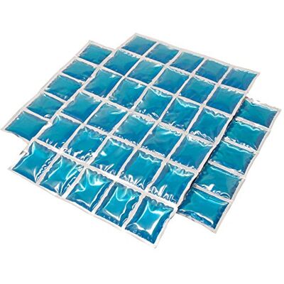 ToCi Tapis de refroidissement 30 cellules de refroidissement, coussin de refroidissement, compresseur de refroidissement, blocs de refroidissement, éléments de refroidissement flexibles, 38 x 25 cm ToCi Tapis de refroidissement 30 cellules de refroidissement, coussin de refroidissement, compresseur de refroidissement, blocs de refroidissement, éléments de refroidissement flexibles, 38 x 25 cm