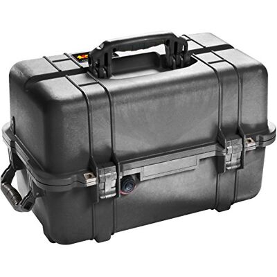 PELI 1460TOOL valise à outils rigide professionnelle, IP66 Résistant à l'eau et étanche à la poussière, fabriquée aux États-Unis, avec séparateurs de plateaux réglables et amovibles, j33L PELI 1460TOOL valise à outils rigide professionnelle, IP66 Résistant à l'eau et étanche à la poussière, fabriquée aux États-Unis, avec séparateurs de plateaux réglables et amovibles, j33L