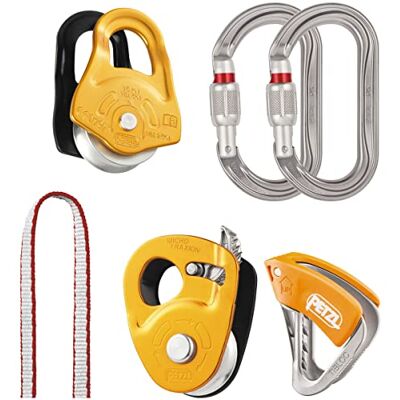 Petzl Kit d'aide unisexe Crevasse pour escalade, multicolore, UNI Petzl Kit d'aide unisexe Crevasse pour escalade, multicolore, UNI