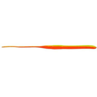 Berkley Gulp! SR Appât souple pour pêche sur chenilles Chartreuse-Orange 17,8 cm Berkley Gulp! SR Appât souple pour pêche sur chenilles Chartreuse-Orange 17,8 cm