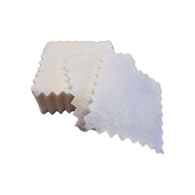 styriaLUX Lot de 100 mini chiffons en coton non pelucheux 5 x 5 cm Pour nettoyer votre arme En pur coton styriaLUX Lot de 100 mini chiffons en coton non pelucheux 5 x 5 cm Pour nettoyer votre arme En pur coton