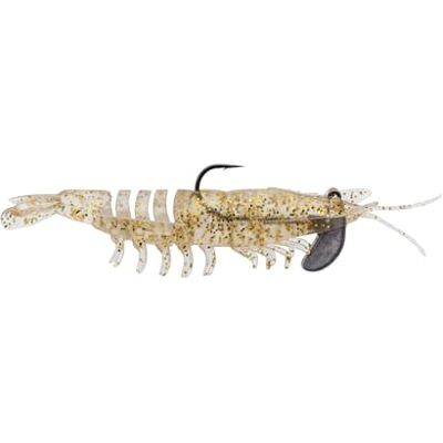 Strike King (PRSSW3-519) Tidal Shrimp Leurre de pêche en plastique souple pré-monté Queue en maille durable Crochet simple 2/0 7,6 cm 0,6 g Strike King (PRSSW3-519) Tidal Shrimp Leurre de pêche en plastique souple pré-monté Queue en maille durable Crochet simple 2/0 7,6 cm 0,6 g