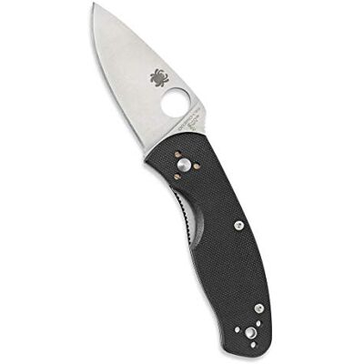 Spyderco Persistence Couteau fermant Mixte Adulte, Noir Spyderco Persistence Couteau fermant Mixte Adulte, Noir