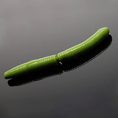 Libra Fatty D'Worm Lot de 10 goujons d'olive 6,5 cm Libra Fatty D'Worm Lot de 10 goujons d'olive 6,5 cm