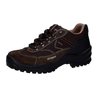 Grisport Chaussures de randonnée beige en nubuck et maille nylon Multicolore (marron/beige) Taille 46, Multicolore, marron et beige., 43 EU Grisport Chaussures de randonnée beige en nubuck et maille nylon Multicolore (marron/beige) Taille 46, Multicolore, marron et beige., 43 EU