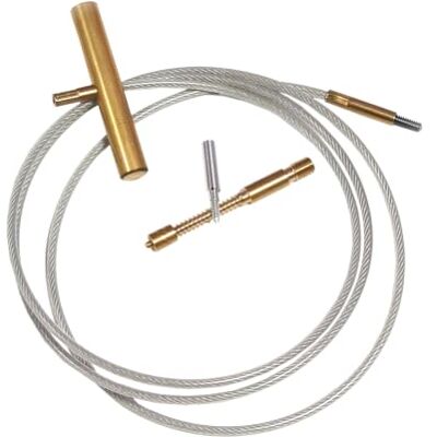 Ballistol 23265 FlexClean – Acier gainé pour nettoyage d'armes 80 cm – Avec adaptateur en feutre pour calibre .17 + .22 – 12 Ballistol 23265 FlexClean – Acier gainé pour nettoyage d'armes 80 cm – Avec adaptateur en feutre pour calibre .17 + .22 – 12