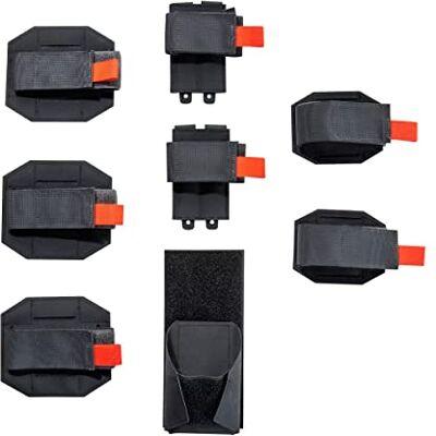 Tasmanian Tiger TT Modular Wpn Kit de fixation VL Support d'arme modulaire avec Molle et fixation Velcro pour sacs tactiques et sacs à dos, noir Tasmanian Tiger TT Modular Wpn Kit de fixation VL Support d'arme modulaire avec Molle et fixation Velcro pour sacs tactiques et sacs à dos, noir