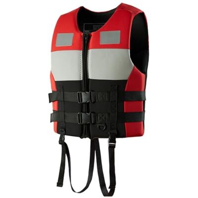 XNEOPP Gilet de Pêche à la Mouche Construction Respirante Rembourrage Coton pour Activités Angling en Plein Air Rive et Littoral(Red,XX-Large) XNEOPP Gilet de Pêche à la Mouche Construction Respirante Rembourrage Coton pour Activités Angling en Plein Air Rive et Littoral(Red,XX-Large)