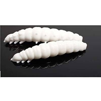 Libra Larva Lot de 35 leurres flottants en caoutchouc pour fromage Libra Larva Lot de 35 leurres flottants en caoutchouc pour fromage