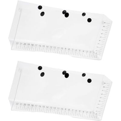 Uqezagpa Lot de 2 sacs de pêche transparents pour leurres de pêche en plein air, conteneurs pliants, faciles à transporter Uqezagpa Lot de 2 sacs de pêche transparents pour leurres de pêche en plein air, conteneurs pliants, faciles à transporter