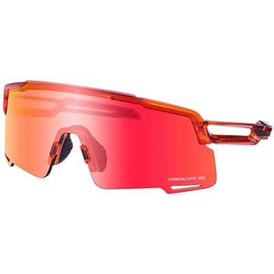 SHIMANO Equinox 5 Lunettes unisexes, orange saphir, taille unique SHIMANO Equinox 5 Lunettes unisexes, orange saphir, taille unique