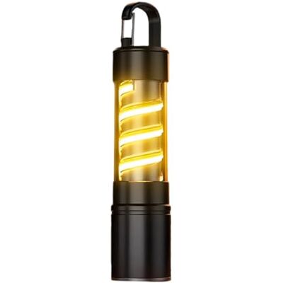Uqezagpa Lanterne de camping étanche à intensité variable 12 heures d'autonomie, lumière LED super lumineuse pour la pêche, la randonnée, équipement de plein air, lumière suspendue portable en plein air Uqezagpa Lanterne de camping étanche à intensité variable 12 heures d'autonomie, lumière LED super lumineuse pour la pêche, la randonnée, équipement de plein air, lumière suspendue portable en plein air