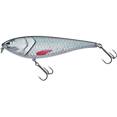 Berkley Zilla Glider Leurre dur pour la Pêche du Brochet en Eau Douce, Coule Doucement, Hameçon Fusion, Action Erratique, sans Plomb Berkley Zilla Glider Leurre dur pour la Pêche du Brochet en Eau Douce, Coule Doucement, Hameçon Fusion, Action Erratique, sans Plomb