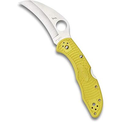 Spyderco TASMAN SALT 2 couteau fermant Jaune Spyderco TASMAN SALT 2 couteau fermant Jaune