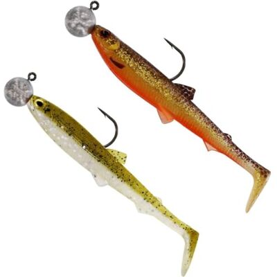 Westin Bullteez 12,5 cm R 'N R 10 g – 2 poissons en caoutchouc montés Westin Bullteez 12,5 cm R 'N R 10 g – 2 poissons en caoutchouc montés