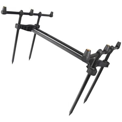 Uqezagpa Support de canne à pêche télescopique professionnel amovible en métal réglable pour cannes à pêche en plein air Uqezagpa Support de canne à pêche télescopique professionnel amovible en métal réglable pour cannes à pêche en plein air