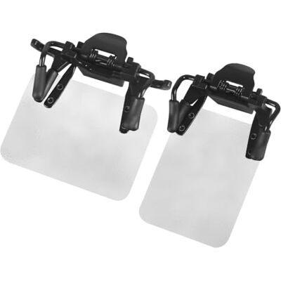 MiOYOOW Lot de 2 patchs de lunettes de tir à l'arc rotatifs à 180 ° Accessoires légers pour tir à l'arc MiOYOOW Lot de 2 patchs de lunettes de tir à l'arc rotatifs à 180 ° Accessoires légers pour tir à l'arc