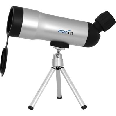 Zoomion Fox Lunette de visée 20x50mm pour l'observation d'oiseaux et le tir sportif Compact et étanche avec trépied, revêtement d'objectif, support Zoomion Fox Lunette de visée 20x50mm pour l'observation d'oiseaux et le tir sportif Compact et étanche avec trépied, revêtement d'objectif, support