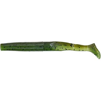 YAMAMOTO Lot de 10 leurres de pêche Senko Soft Worm Paddle Tail de 10,2 cm Citrouille verte avec stratifié de pastèque YAMAMOTO Lot de 10 leurres de pêche Senko Soft Worm Paddle Tail de 10,2 cm Citrouille verte avec stratifié de pastèque