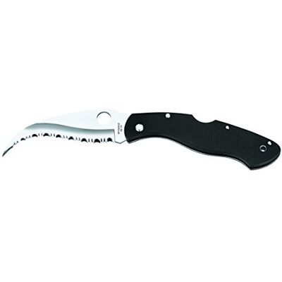 Spyderco Couteau Civilian, noir, taille unique Spyderco Couteau Civilian, noir, taille unique