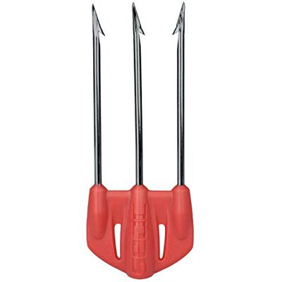 SEAC Harpon tueur unisexe avec 3 griffes spéciales brunies, rouge, taille unique SEAC Harpon tueur unisexe avec 3 griffes spéciales brunies, rouge, taille unique