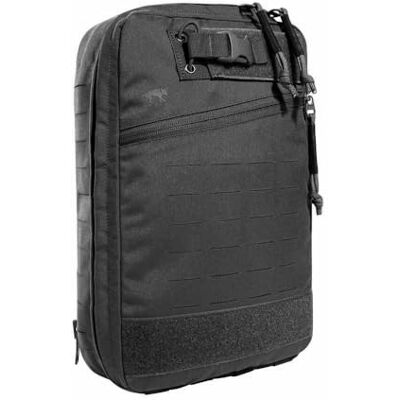 Tasmanian Tiger TT Medic Assault Pack S ZP Sac médical plat pour porte-disques avec fermeture éclair ou fixation Molle, Noir Tasmanian Tiger TT Medic Assault Pack S ZP Sac médical plat pour porte-disques avec fermeture éclair ou fixation Molle, Noir
