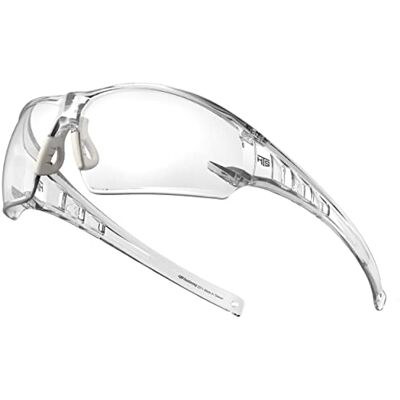 HTS HUNTERSKY HUNTERSKY HTS S2491 Lunettes de protection légères et anti-buée avec plaquettes de nez en caoutchouc ANSI Z87.1 résistantes aux rayures HTS HUNTERSKY HUNTERSKY HTS S2491 Lunettes de protection légères et anti-buée avec plaquettes de nez en caoutchouc ANSI Z87.1 résistantes aux rayures