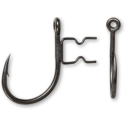Black Cat Hameçon Simple de qualité supérieure Extrêmement Stable pour la pêche au Poisson-Chat avec revêtement en Caoutchouc optimisé 8/0 Black Cat Hameçon Simple de qualité supérieure Extrêmement Stable pour la pêche au Poisson-Chat avec revêtement en Caoutchouc optimisé 8/0