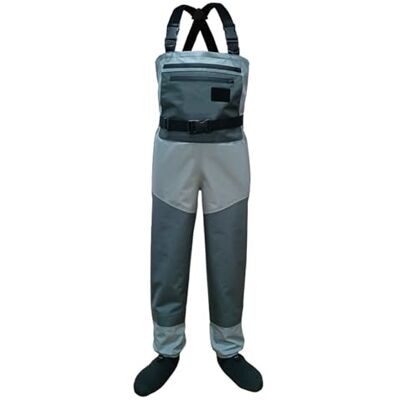 ITRHJTGP Cuissardes pour homme Cuissardes de pêche à la mouche 5 couches Pantalon de pêche à la mouche Salopette imperméable Cuissardes douces et respirantes ITRHJTGP Cuissardes pour homme Cuissardes de pêche à la mouche 5 couches Pantalon de pêche à la mouche Salopette imperméable Cuissardes douces et respirantes