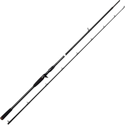 Savage Gear SG2 Big Bait Specialist Baitcasting Rod Canne à pêche pour carnassiers, brochet, perche, sandre, 2,59 m, Moderate Fast Action, robuste, noire, unisexe Savage Gear SG2 Big Bait Specialist Baitcasting Rod Canne à pêche pour carnassiers, brochet, perche, sandre, 2,59 m, Moderate Fast Action, robuste, noire, unisexe