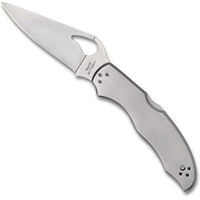 Spyderco Inconnu Couteau Byrd Knife HARRIER 2 BY01P2 lame acier 8Cr13MoV manche 11 cm inox gris Spyderco Inconnu Couteau Byrd Knife HARRIER 2 BY01P2 lame acier 8Cr13MoV manche 11 cm inox gris