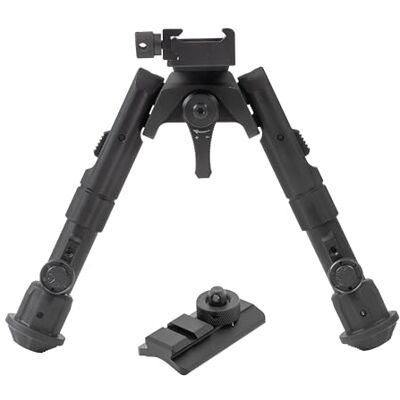 UTG TL-BP02-B Bipied Recon 360 TL, hauteur centrale 14-17,8 cm, Picatinny UTG TL-BP02-B Bipied Recon 360 TL, hauteur centrale 14-17,8 cm, Picatinny