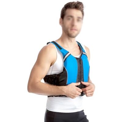 XNEOPP Gilet de pêche à la mouche Réglable Multi-Poches Respirant Design pour Rivière Ruisseau Truite Pêcheurs Kayak Aventure Plein Air(Blue,L) XNEOPP Gilet de pêche à la mouche Réglable Multi-Poches Respirant Design pour Rivière Ruisseau Truite Pêcheurs Kayak Aventure Plein Air(Blue,L)