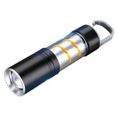 Uqezagpa Lanterne de camping étanche à intensité variable 12 heures d'autonomie, lumière LED super lumineuse pour la pêche, la randonnée, équipement de plein air, lumière suspendue portable en plein air Uqezagpa Lanterne de camping étanche à intensité variable 12 heures d'autonomie, lumière LED super lumineuse pour la pêche, la randonnée, équipement de plein air, lumière suspendue portable en plein air