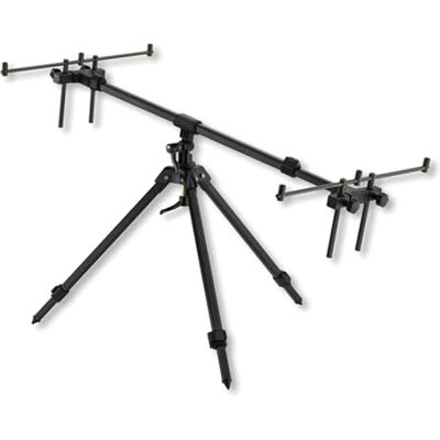Cormoran Pro Carp Gun Pod Rod Pod Support de canne à pêche 360° en aluminium Cormoran Pro Carp Gun Pod Rod Pod Support de canne à pêche 360° en aluminium