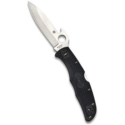 Spyderco Endura 4 Wave Couteau pliant à bord uni Spyderco Endura 4 Wave Couteau pliant à bord uni