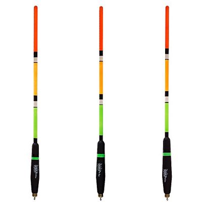 Behr Lot de 3 flotteurs pour pêche à la carpe Multicolore 3 g, 4 g, 5 g Behr Lot de 3 flotteurs pour pêche à la carpe Multicolore 3 g, 4 g, 5 g