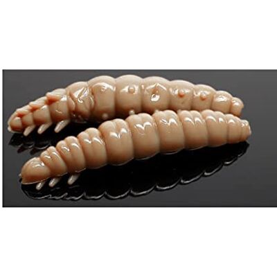Libra Larva Lot de 35 leurres flottants en caoutchouc pour fromage Libra Larva Lot de 35 leurres flottants en caoutchouc pour fromage