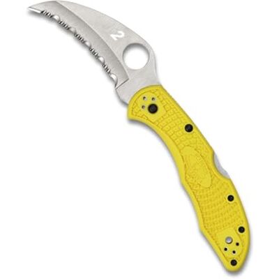Spyderco Tasman Salt 2 Couteau fermant Mixte Adulte, Jaune Spyderco Tasman Salt 2 Couteau fermant Mixte Adulte, Jaune