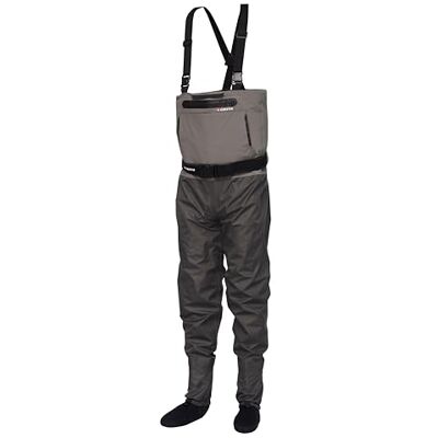 Greys Tital Stockingfoot Hengelsportbroek, Ademend Waterdicht Fly & Jacht Waders, Maximale Beweeglijkheid, 20.000mm Membrane, Verstelbare Bretels, M, UK 8-9,5, EU 42-44 Greys Tital Stockingfoot Hengelsportbroek, Ademend Waterdicht Fly & Jacht Waders, Maximale Beweeglijkheid, 20.000mm Membrane, Verstelbare Bretels, M, UK 8-9,5, EU 42-44