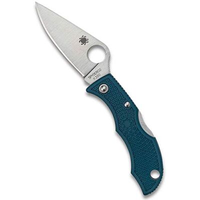Spyderco Ladybug 3 Couteau de Poche, Bleu, Manche 6 cm Spyderco Ladybug 3 Couteau de Poche, Bleu, Manche 6 cm