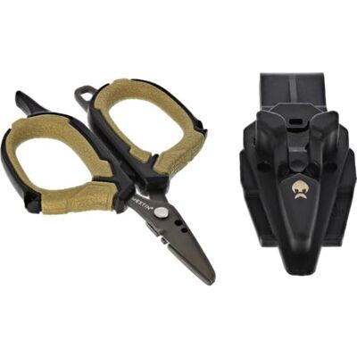 Westin Braid Scissors Ciseaux de pêche avec Sheath S 8,9 cm Black Sand Westin Braid Scissors Ciseaux de pêche avec Sheath S 8,9 cm Black Sand