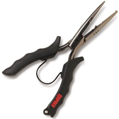Rapala Pince de pêche unisexe pour adulte Accessoire de pêche en acier inoxydable multifonction avec poignées flexibles et ergonomiques Trou de suspension à ressort d'ouverture Noir Unique Rapala Pince de pêche unisexe pour adulte Accessoire de pêche en acier inoxydable multifonction avec poignées flexibles et ergonomiques Trou de suspension à ressort d'ouverture Noir Unique