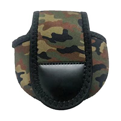 HINAYOSAN Housse de Moulinet de Pêche Spinning/Baitcasting Sac de Protection Pochette de Rangement pour Série 100 150 Baitcaster Baitcasting Main Gauche Droite, vert militaire, One Size HINAYOSAN Housse de Moulinet de Pêche Spinning/Baitcasting Sac de Protection Pochette de Rangement pour Série 100 150 Baitcaster Baitcasting Main Gauche Droite, vert militaire, One Size