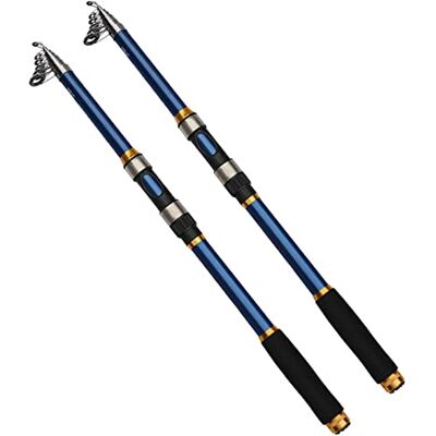 Yinj9562fg Voyage Ensemble de cannes à pêche en mer Canne lancer longue portée Combinaison ultra-légère et ultra-dure complet Kits de démarrage(Blue,3.0m) Yinj9562fg Voyage Ensemble de cannes à pêche en mer Canne lancer longue portée Combinaison ultra-légère et ultra-dure complet Kits de démarrage(Blue,3.0m)