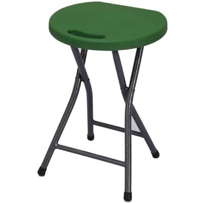 TSKIQQLQ Petite chaise de camping légère et portable avec poignée Tabouret rond pliable Tabouret léger idéal pour la cuisine, le bureau, le camping, la pêche Cadeau Vert foncé TSKIQQLQ Petite chaise de camping légère et portable avec poignée Tabouret rond pliable Tabouret léger idéal pour la cuisine, le bureau, le camping, la pêche Cadeau Vert foncé