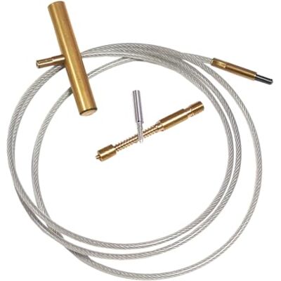 Ballistol 23265 FlexClean – Acier gainé pour nettoyage d'armes 80 cm – Avec adaptateur en feutre pour calibre .17 + .22 – 12 Ballistol 23265 FlexClean – Acier gainé pour nettoyage d'armes 80 cm – Avec adaptateur en feutre pour calibre .17 + .22 – 12